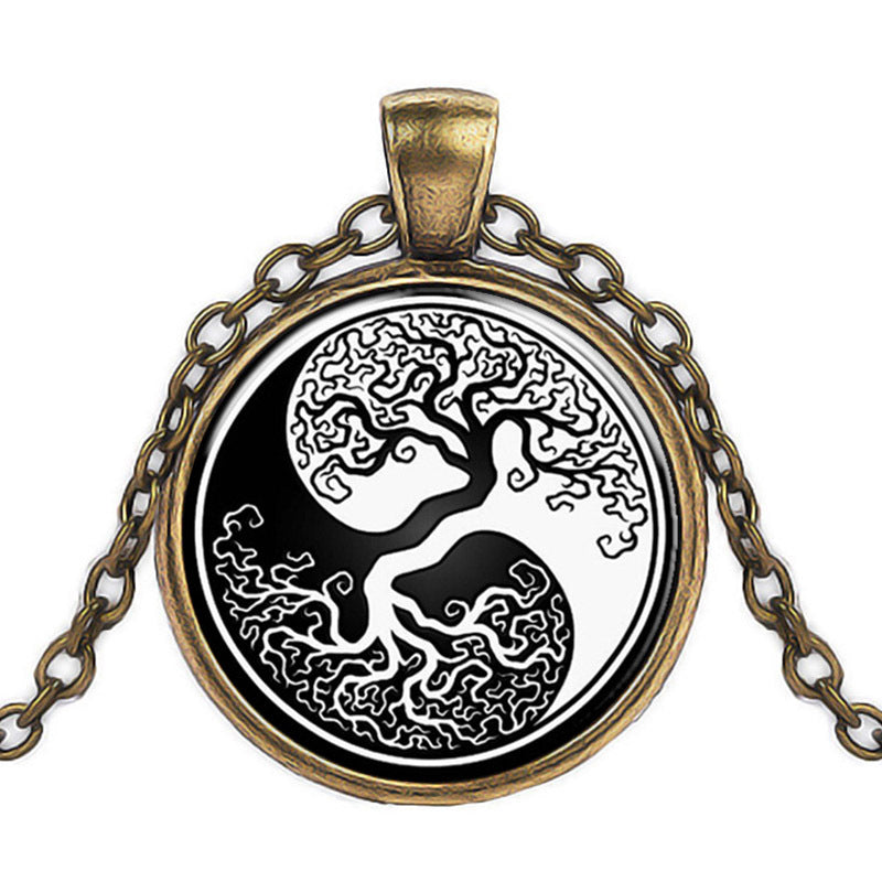 Pullover-Kette Vintage-Stil Halskette für Damen