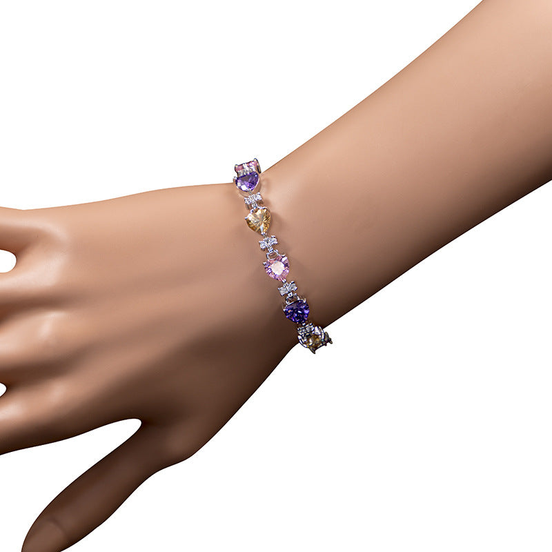 Clover Zirkonia Schmuckset für Damen *TOP*