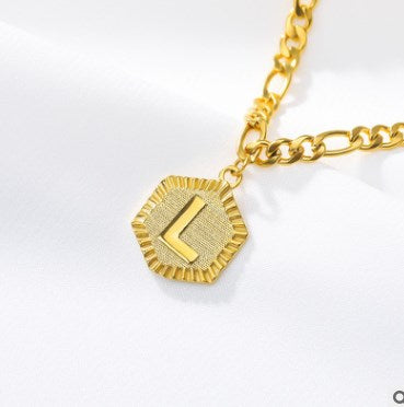 Personalisierte Alphabet-Fußkette in Goldoptik Elegantes Damen-Schmuckstück