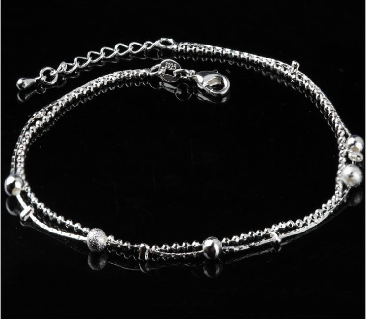 Retro Stern-Fußkette – Schlichte Fußkette im Vintage-Stil