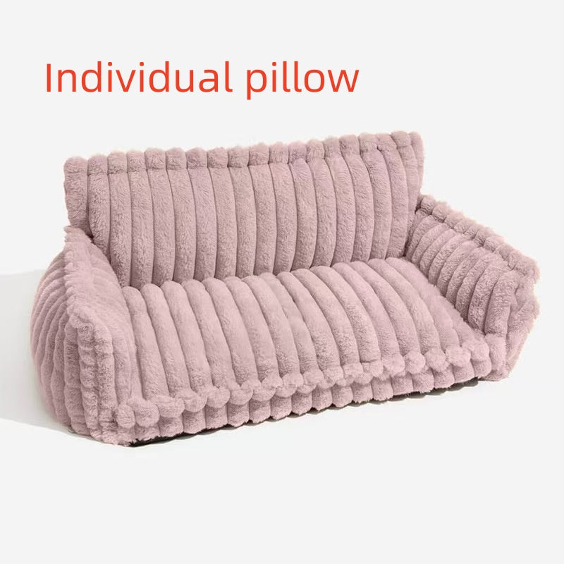 Hundesofa mit weichem Kissen – Bequemer Ruheplatz für Hunde