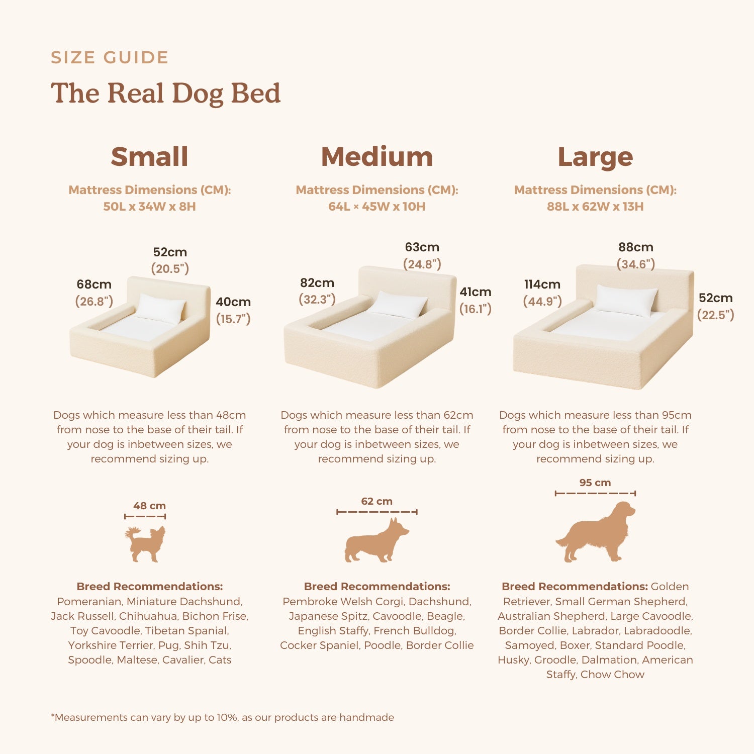 Luxury Bouclé Haustier-Sofa Modernes Hundebett