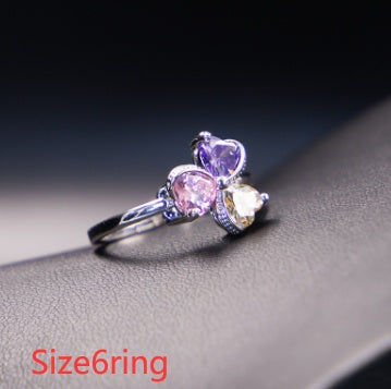 Clover Zirkonia Schmuckset für Damen *TOP*