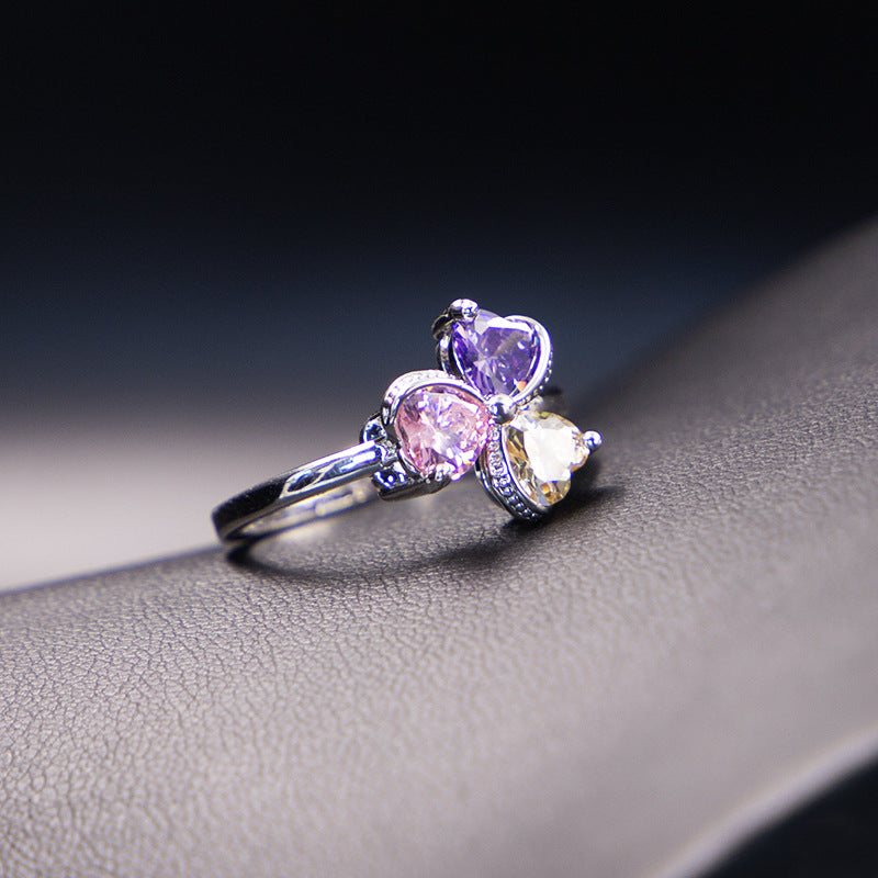 Clover Zirkonia Schmuckset für Damen *TOP*